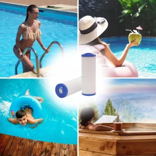 Spa Filter 2 Stuks Vervangingsfilter voor Hot Tub Jacuzzi