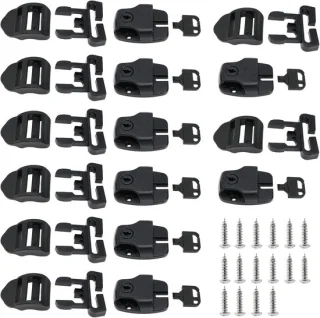 Spa hot tub cover clips - 8 sets met sleutels - ShopVlot