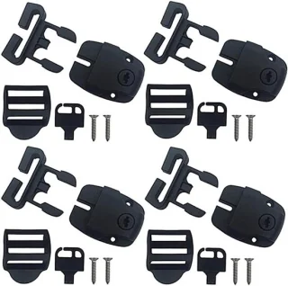 Spa Hot Tub Cover Clips Latch vervangingskit met weerbestendige bevestigingsmiddelen voor outdoor spa - ShopVlot