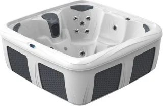 Spa Stonehenge BIG EZ White Diamond Grey Wicker