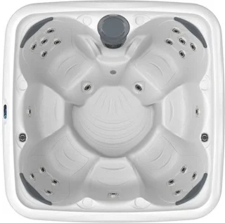 Spa Stonehenge BIG EZ White Diamond Grey Wicker