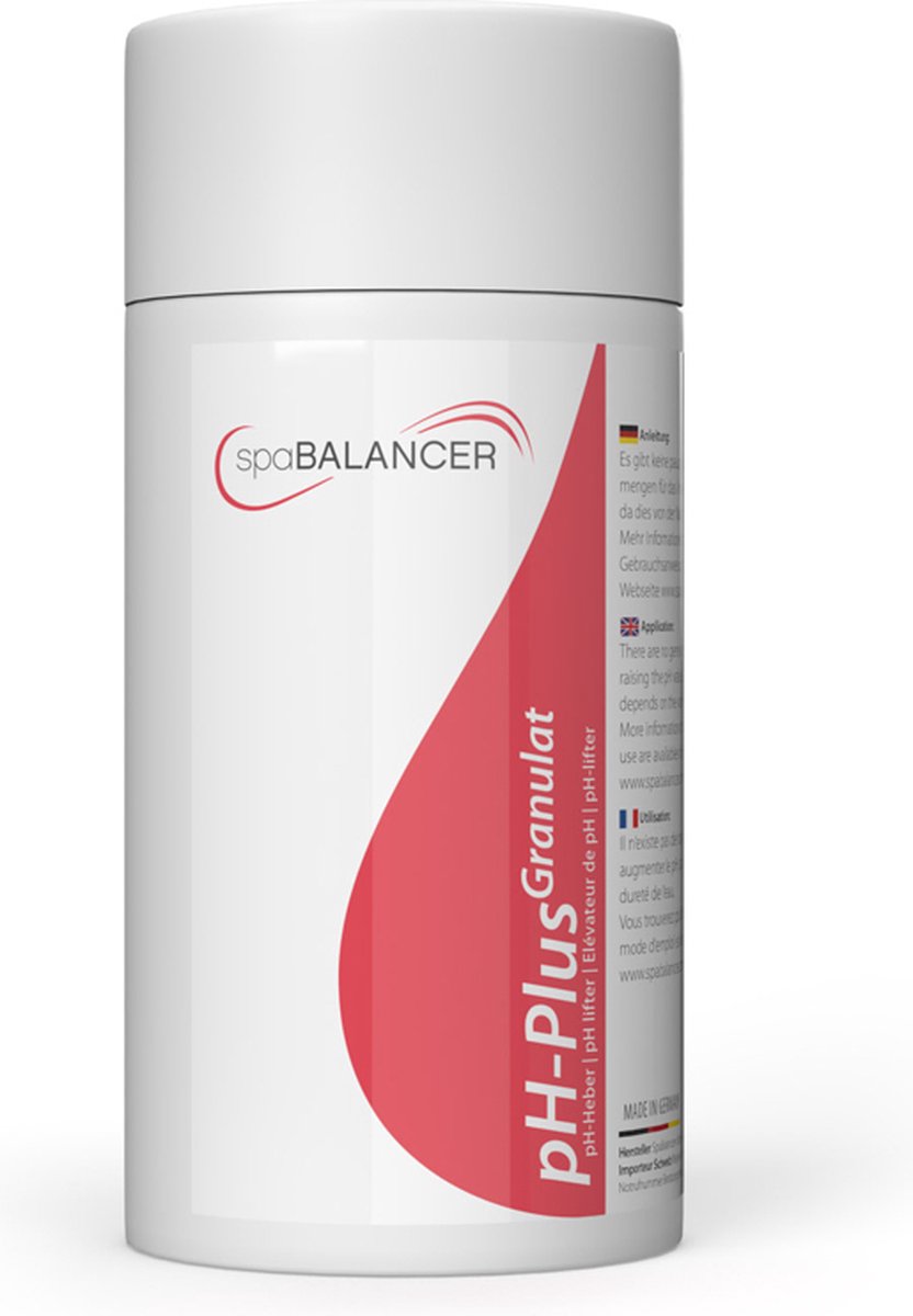 De SpaBalancer pH+ granulaat 1 kg in één oogopslag