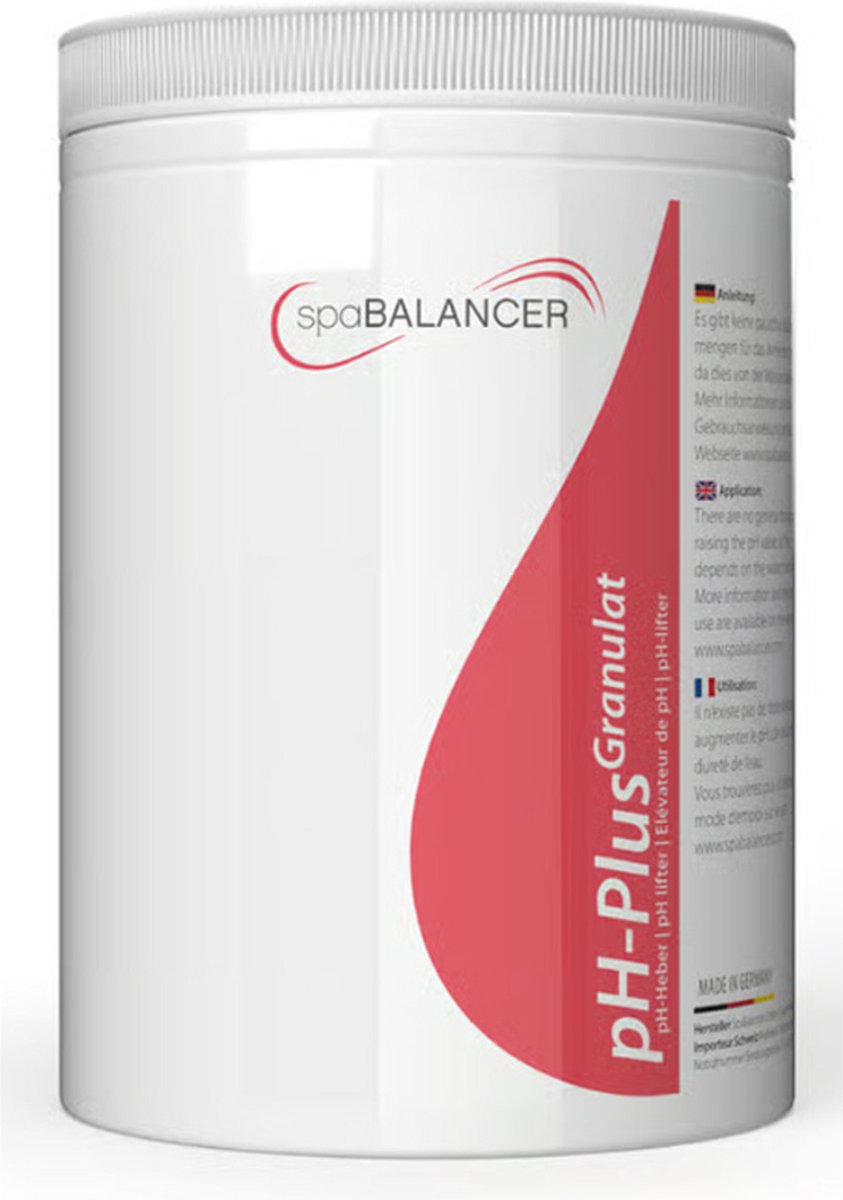 Wat vinden we goed aan de SpaBalancer pH+ granulaat 1 kg