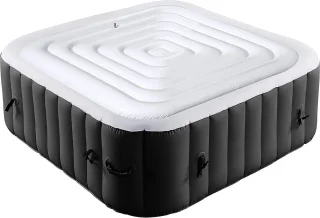 SpaCover 162 cm Opblaasbare Afdekking voor Vierkante Bubbelbaden (Mspa, Lay-Z-Spa)