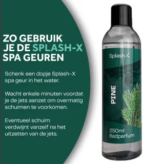 Splash-X Pine Spa Geur 250 ml