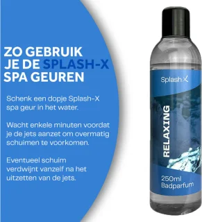 Splash-X Relaxing Spa Geur 250 ml