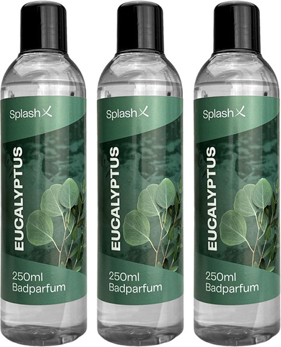 Wat vinden we goed aan de Splash-X Spa geur eucalyptus 250 ml