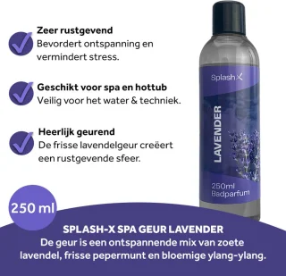 Splash-X Spa Geur Lavender 250 ml
