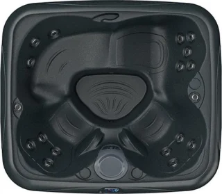 Stonehenge EZL Black Diamond Grey Wicker Spa