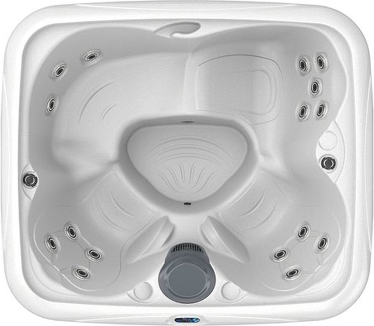 Stonehenge EZL White Diamond/Grey Brick Spa