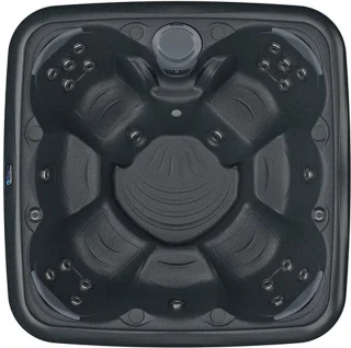 Stonehenge Odyssey BIG EZ Spa Black Diamond / Grey Wicker