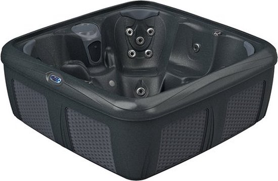 Stonehenge Odyssey BIG EZ Spa Black Diamond / Grey Wicker