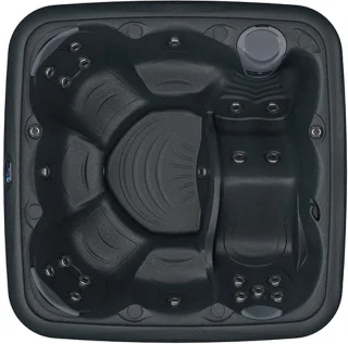 Stonehenge Odyssey Spa Black Diamond Grey Wicker