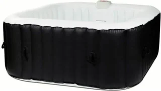 SUN SPA Vierkante opblaasbare spa 6 personen 1,85x0,65 m