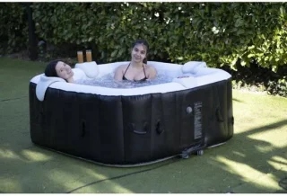 Sunspa Opblaasbare Vierkante Spa 6-persoons