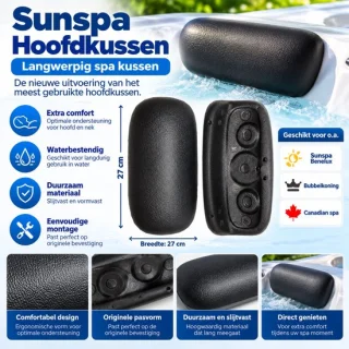 Sunspa Spa hoofdkussen