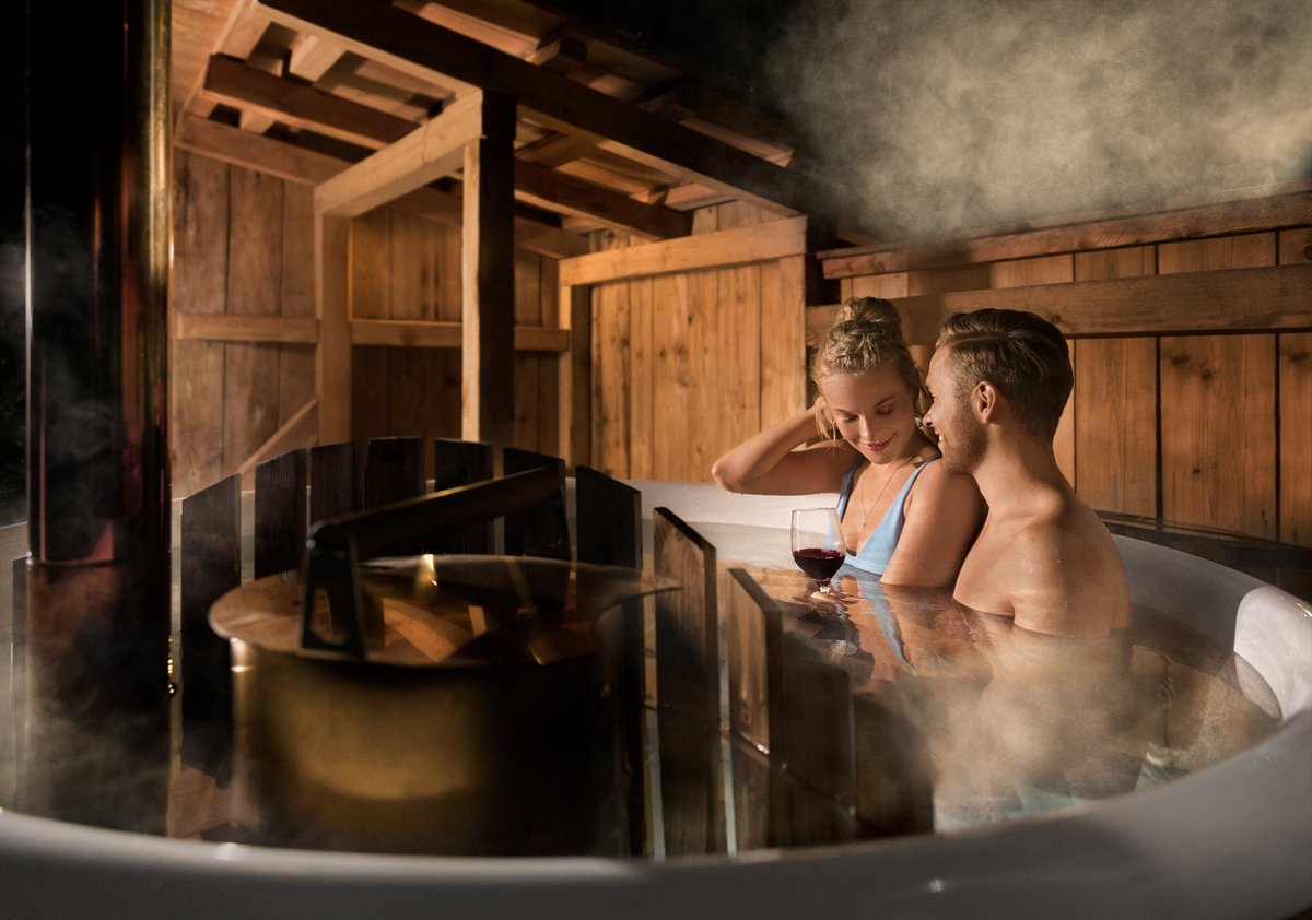 Ticra Outdoor Skargards Panel Hottub Ø190 cm houtkachel