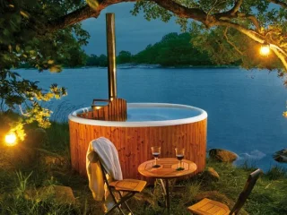 Ticra Outdoor Skargards Panel Hottub Ø190 cm houtkachel
