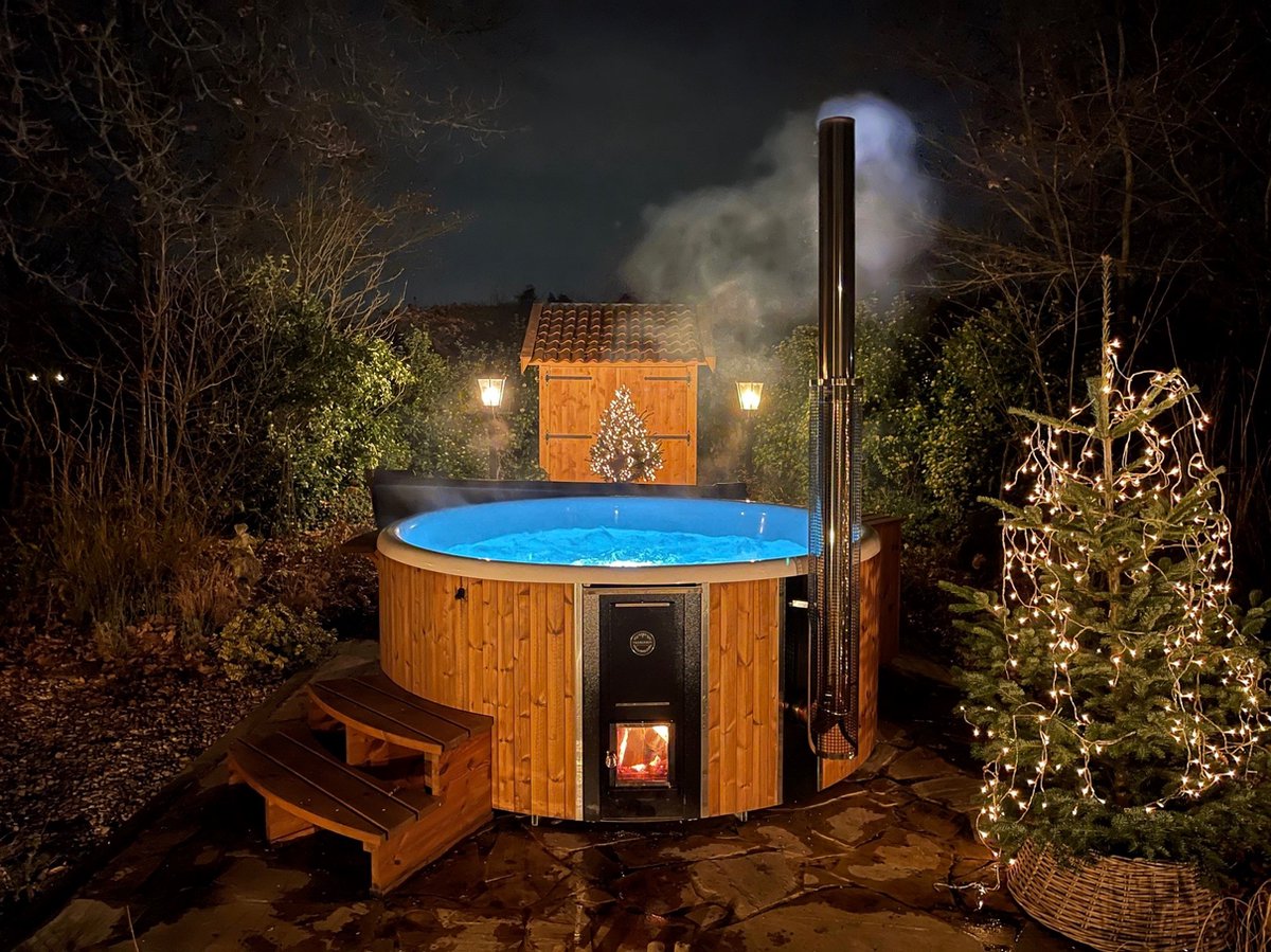 Ticra Outdoor Skargards Rojal Dualburn Hottub Ø190