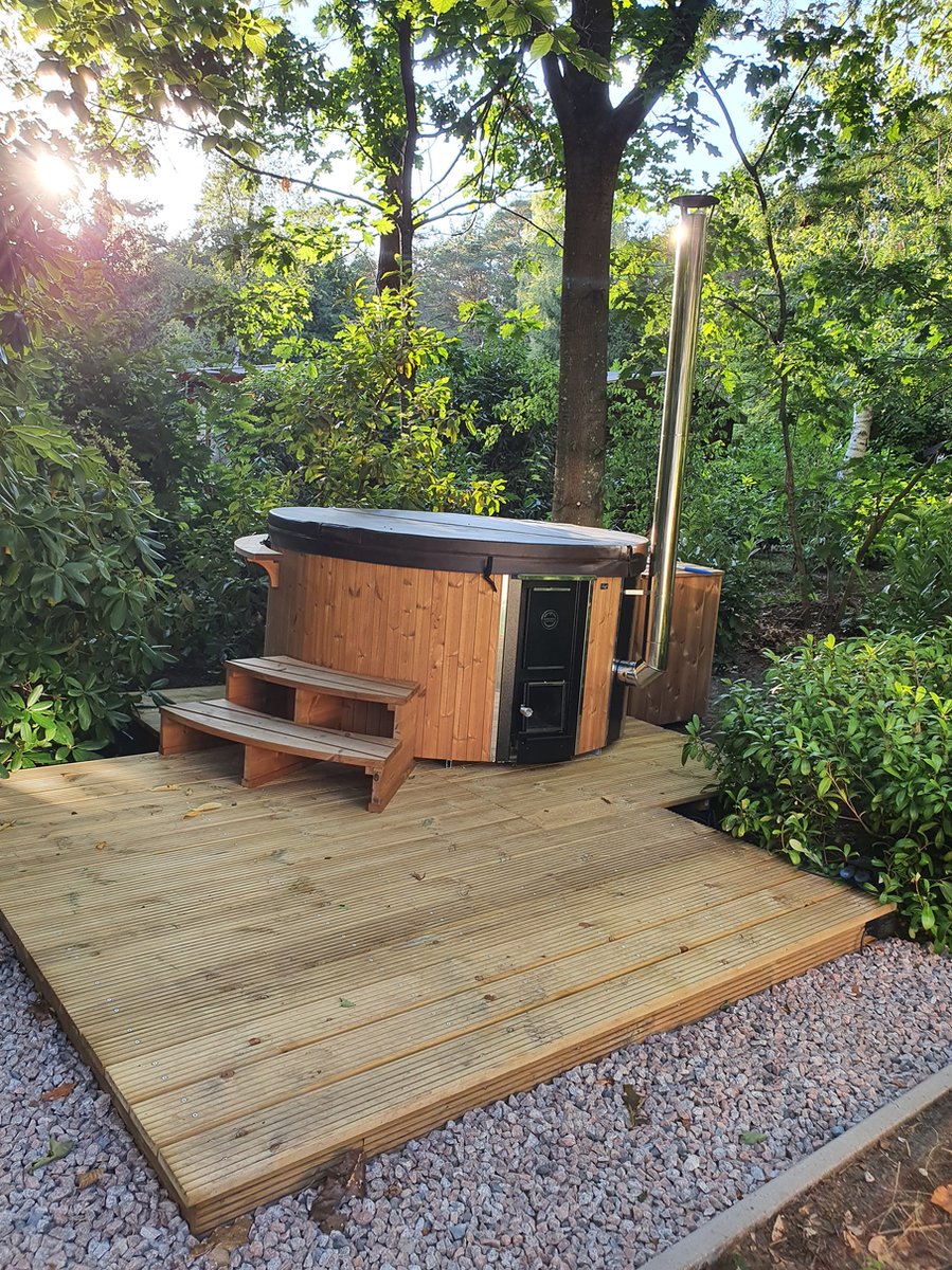 Ticra Outdoor Skargards Rojal Dualburn Hottub Ø190