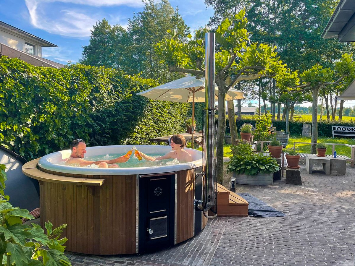 Ticra Outdoor Skargards Rojal Dualburn Hottub Ø190