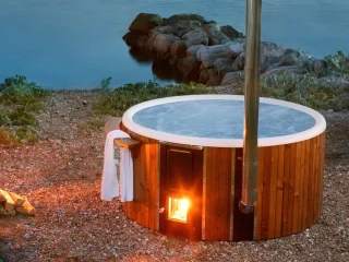 Ticra Outdoor Skargards Rojal Dualburn Hottub Ø190