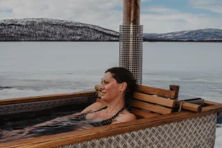 Ticra Outdoor Zweedse Hikki Hottub Aluminium Eikenhout