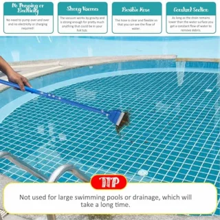 Universal Manual Spa Vacuum Cleaner - Hot Tub, Spa & Pond