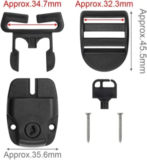 Universeel Spa Afdekkingsclips set 8 stuks