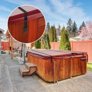 Universeel Spa Afdekkingsclips set 8 stuks