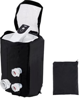 Universele Hottub Pomphoes voor Verwarmingspomp (Zwart) review