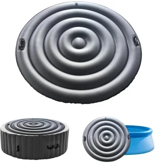 Universele opblaasbare spa-afdekking van 135 cm