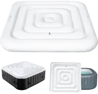 Universele opblaasbare spa-cover 135 cm
