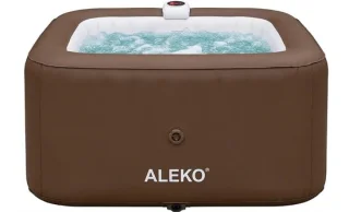 Urbanhome Opblaasbare Jacuzzi 4-persoons Vierkant 180x180 cm