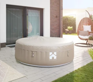 De Urbanhome St. Moritz Splash Luxe Opblaasbare Jacuzzi 6 Pers in één oogopslag