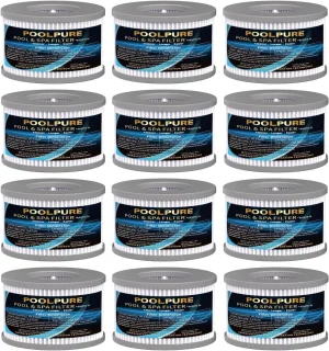 Vervangfilters voor MSpa FD2089 - 12-delige set
