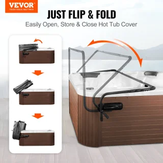 VEVOR Hot Tub Cover Lifter 175-255 cm