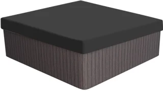 Vierkante hot tub cover, 200 x 200 cm