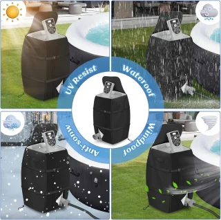 Waterdichte Pomp Cover voor Opblaasbare Hot Tubs