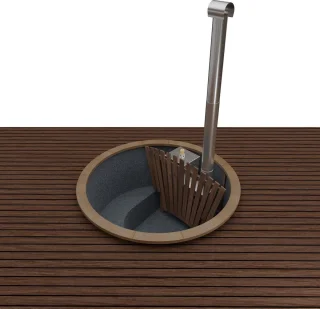 Welltub Exclusive Inbouw Hottub