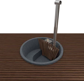 Welltub Exclusive Inbouwhottub