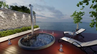 Welltub Exclusive Inbouwhottub