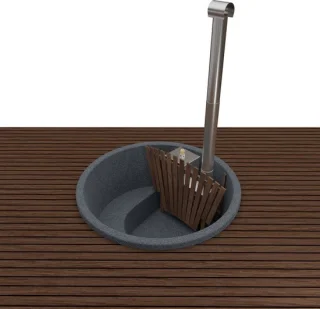 Welltub Exclusive Inbouwhottub