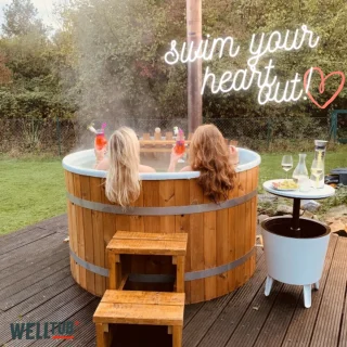 Welltub Family Hottub Antraciet
