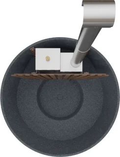 Welltub Family Hottub Antraciet