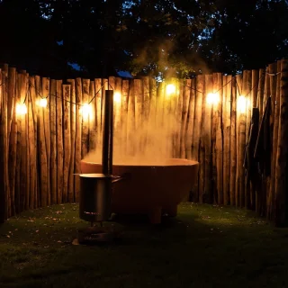 Weltevree Dutchtub Original Hottub Houtgestookt 600L Olijfgroen