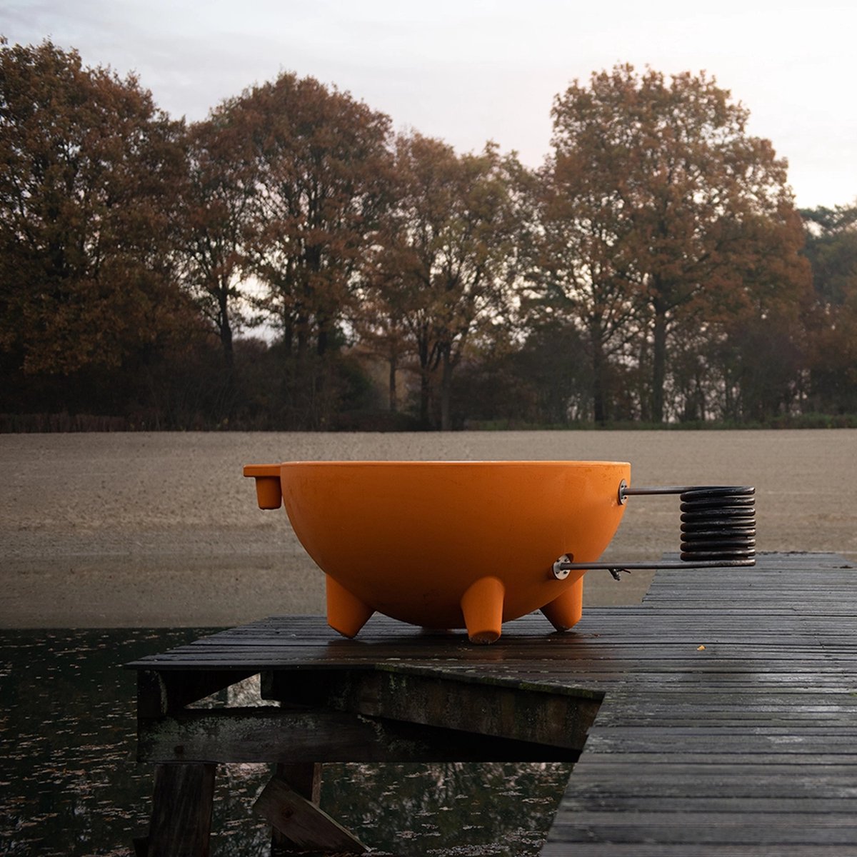 Weltevree Dutchtub Original Hottub Houtgestookt 600L Olijfgroen
