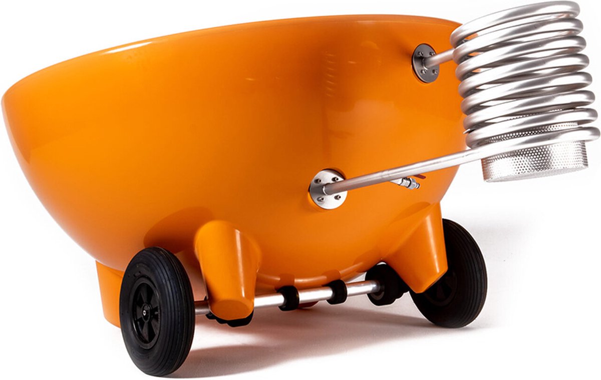Weltevree Dutchtub Original Houtgestookte Hottub Oranje RAL 2000 600L