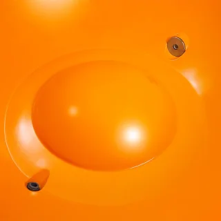 Weltevree Dutchtub Original Houtgestookte Hottub Oranje RAL 2000 600L