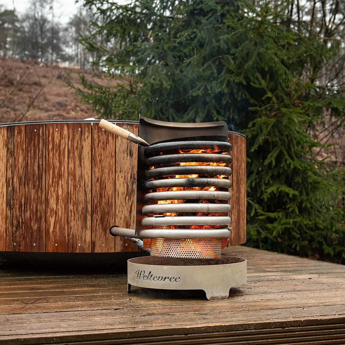 Weltevree Dutchtub Wood Hottub Houtgestookt